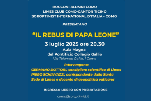 Il rebus di papa Leone Il rebus di papa Leone