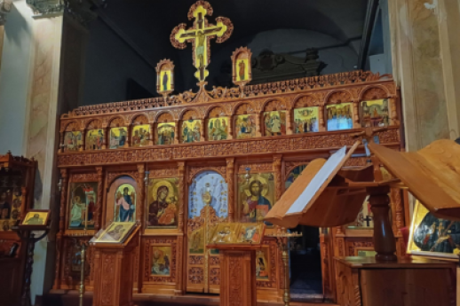 Visita de la gésa de San Pruvin Visita de la gésa de San Pruvin