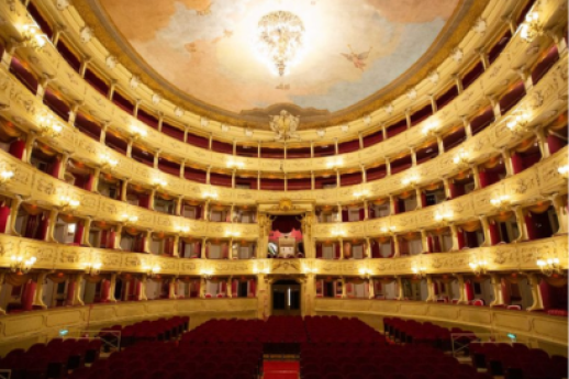 Dal Teatro Sociale al Castel Baradello Dal Teatro Sociale al Castel Baradello
