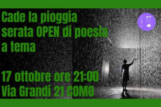 Cade la pioggia