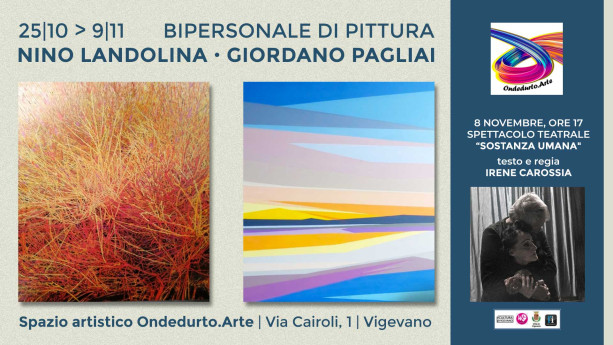 Bipersonale di pittura di Nino Landolina e Giordano Pagliai