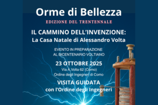 Il cammino dell’invenzione: La casa natale di Alessandro Volta