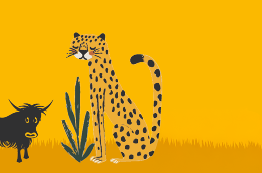 "Nardo il Ghepardo alle Zoolimpiadi"