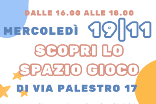 Open day Spazio Gioco via Palestro