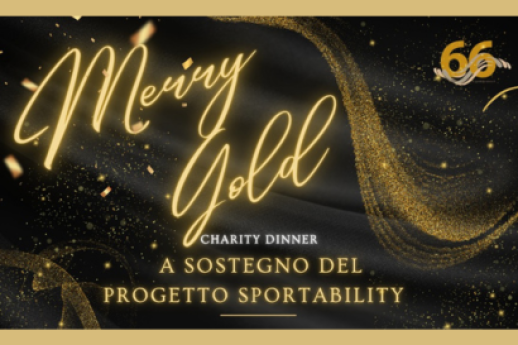 Merry gold charity dinner
