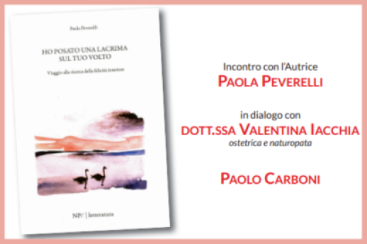 Ho posato una lacrima sul tuo volto