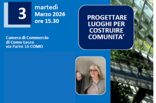 Lectio Magistralis "Progettare luoghi per costruire comunità"