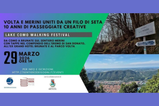 Volta e Merini uniti da un filo di seta: 10 anni di passeggiate creative