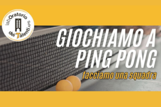 Giochiamo a ping pong
