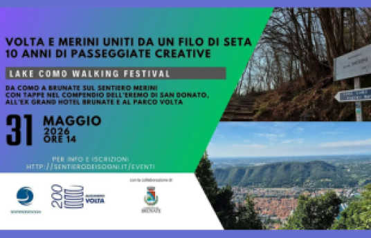 Volta e Merini uniti da un filo di seta: 10 anni di passeggiate creative