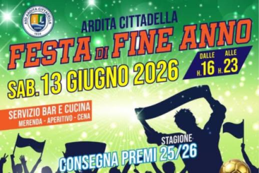 Festa di fine anno ASD Ardita Cittadella