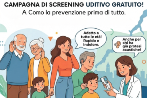 Campagna di screening uditivo gratuito