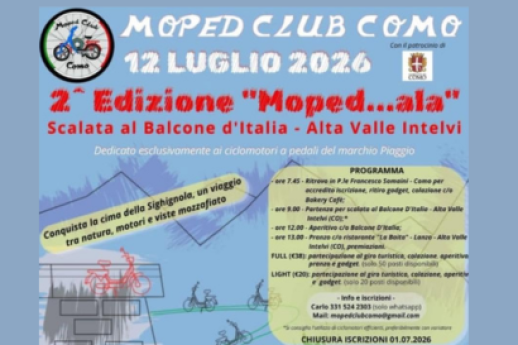 Moped...ala - scalata al balcone d'italia