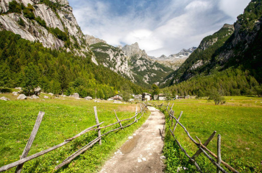Valtellina in primavera
