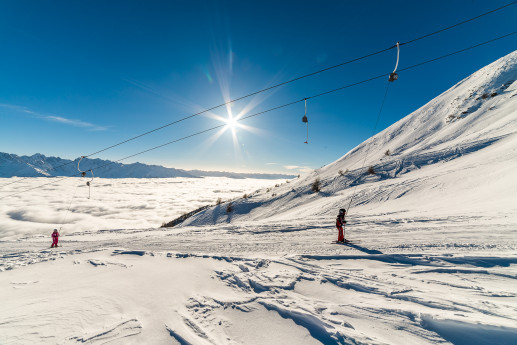 Skiing in Teglio