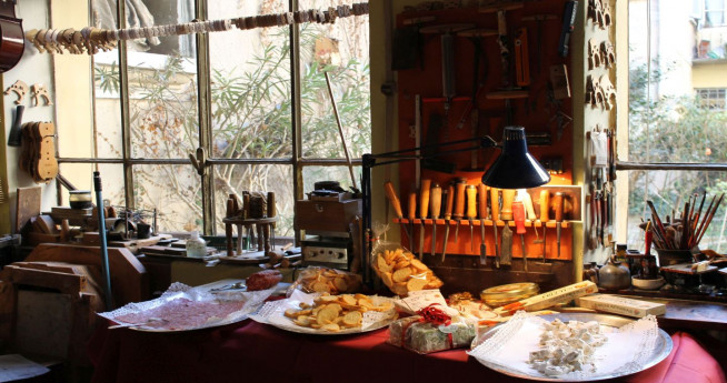 Degustando in Bottega al Savini di Milano