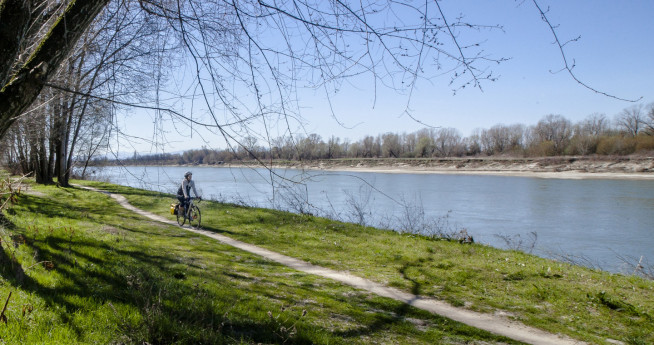 Ciclabile parco Po