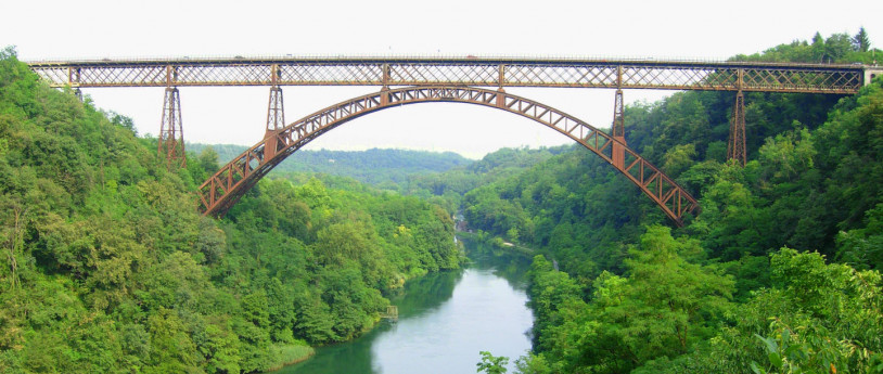 Ponti di ferro, opere dell’uomo - in Lombardia