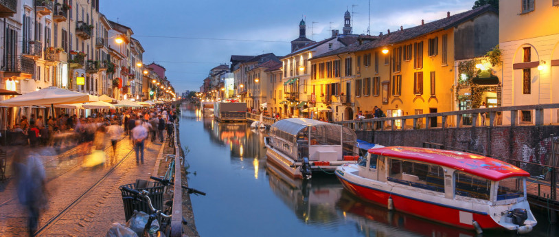 Balades en bateau en Lombardie - Navigli Milano