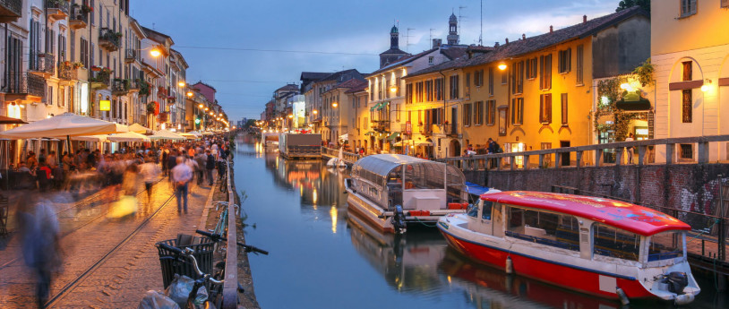 Schifffahrten in der Lombardei - Navigli Milano