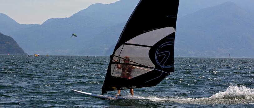 Windsurf, Lago di Como