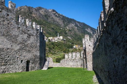 A journey into the past among castles in Valtellina