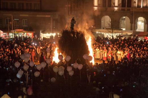 Traditions in Como: The legend of the Giubiana