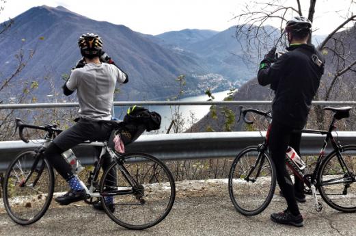 From the mountain to the plains, 200 km by bike