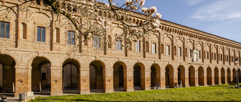 Sabbioneta, a UNESCO World Heritage Site The cycle routes of the Po