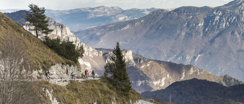 Percorso del Tremalzo in MTB Passo Tremalzo