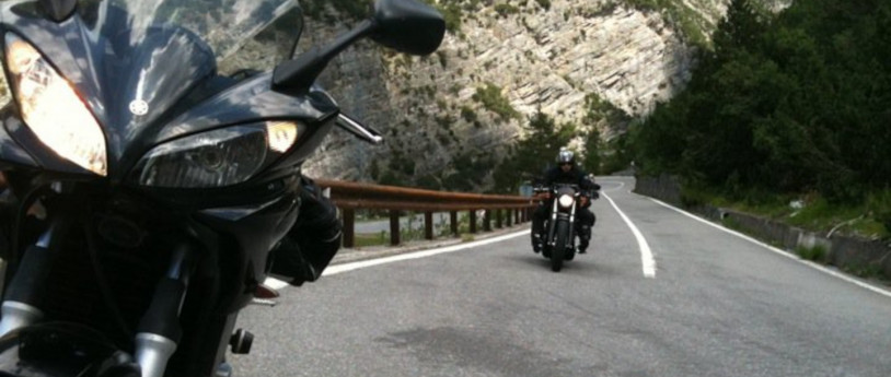 Allo Stelvio in moto...più in alto non si può!