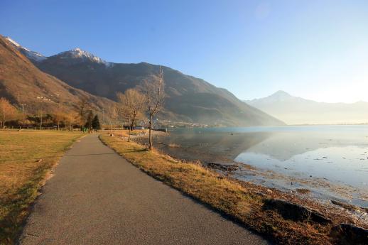 La ciclabile della Valchiavenna