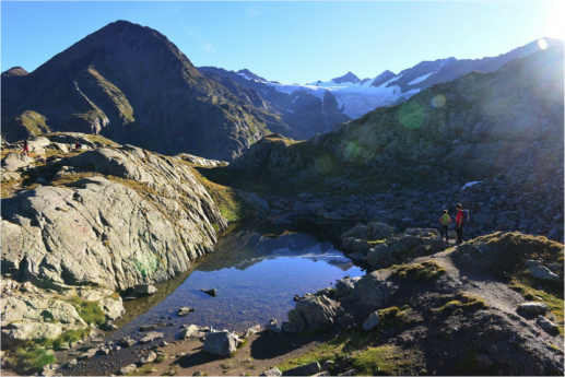 Dal Rifugio Berni al Bivacco Battaglione Ortles