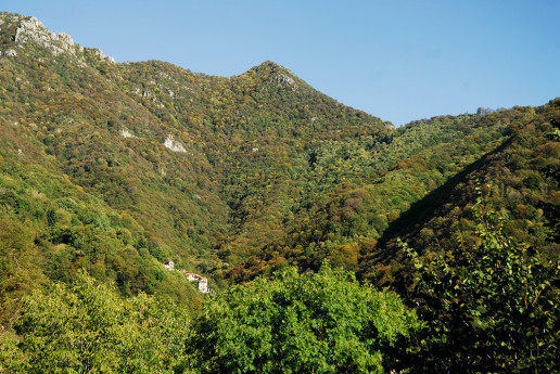 Sul Monte Spedone verso Nesolio