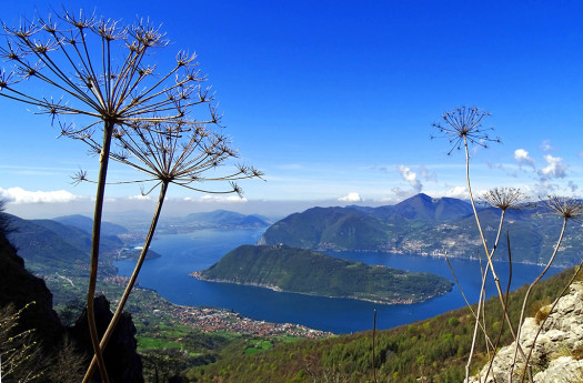 In vetta a Monte Isola 