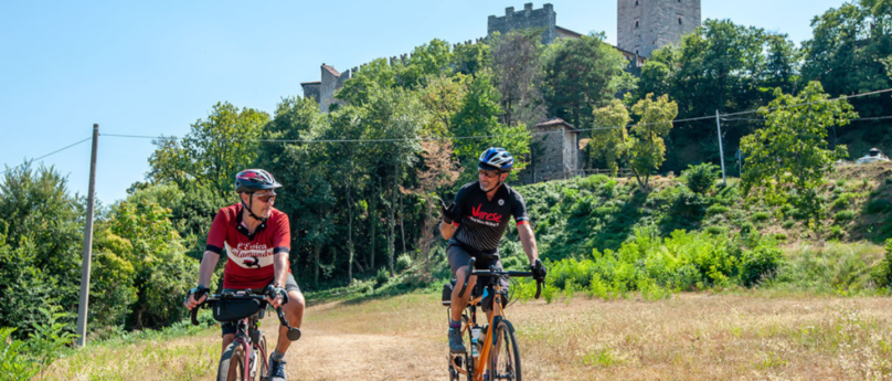 Itinerario gravel dei laghi
