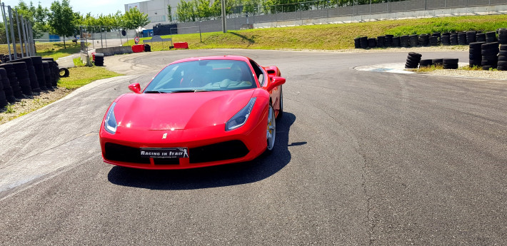 Test Drive a Ferrari 488 on an Italian racing track.