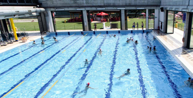 Nuoto libero alle piscine di Ponte S. Pietro