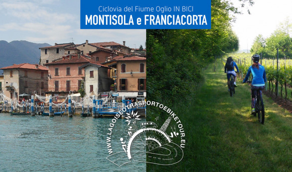 Andando in bicicletta tra Montisola e Franciacorta

