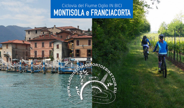 Andando in bicicletta tra Montisola e Franciacorta  