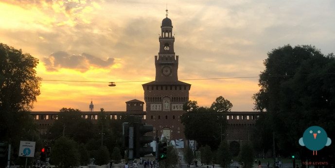 Risotto allo Zafferano al Castello Sforzesco