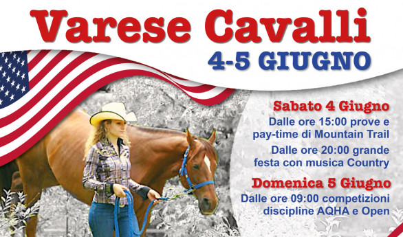 Varese Cavalli Show, un weekend tra i cowboy