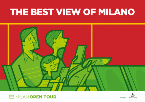 Milan Tour on Touristic Open Bus