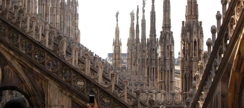 Il Duomo di Milano: interno e terrazze Il Duomo di Milano: interno e terrazze