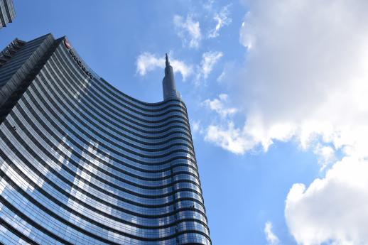 La Milano dei "grattanuvole" La Milano dei "grattanuvole"