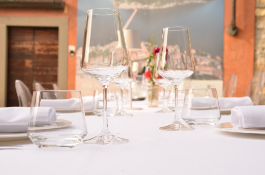 Cena in contrada A Filo d'acqua - Tavolo esclusivo fronte lago