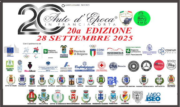 20° Raduno Auto D'Epoca in Franciacorta 