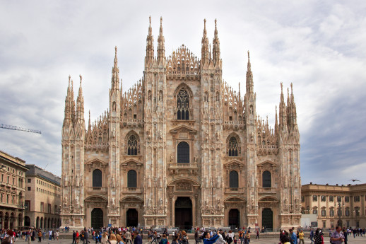 The heart of Milan