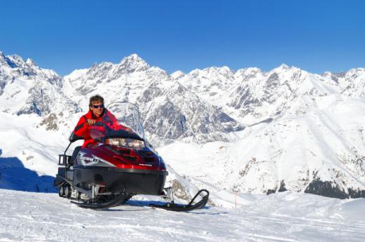Discovering Val Seriana through chair lifts and snowmobiles