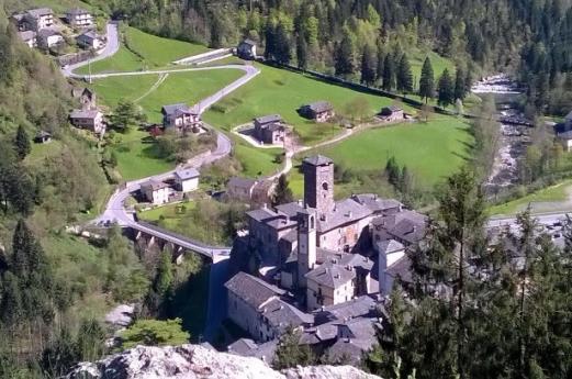 Dörfer bei Bergamo, Lombardei zum Besichtigen